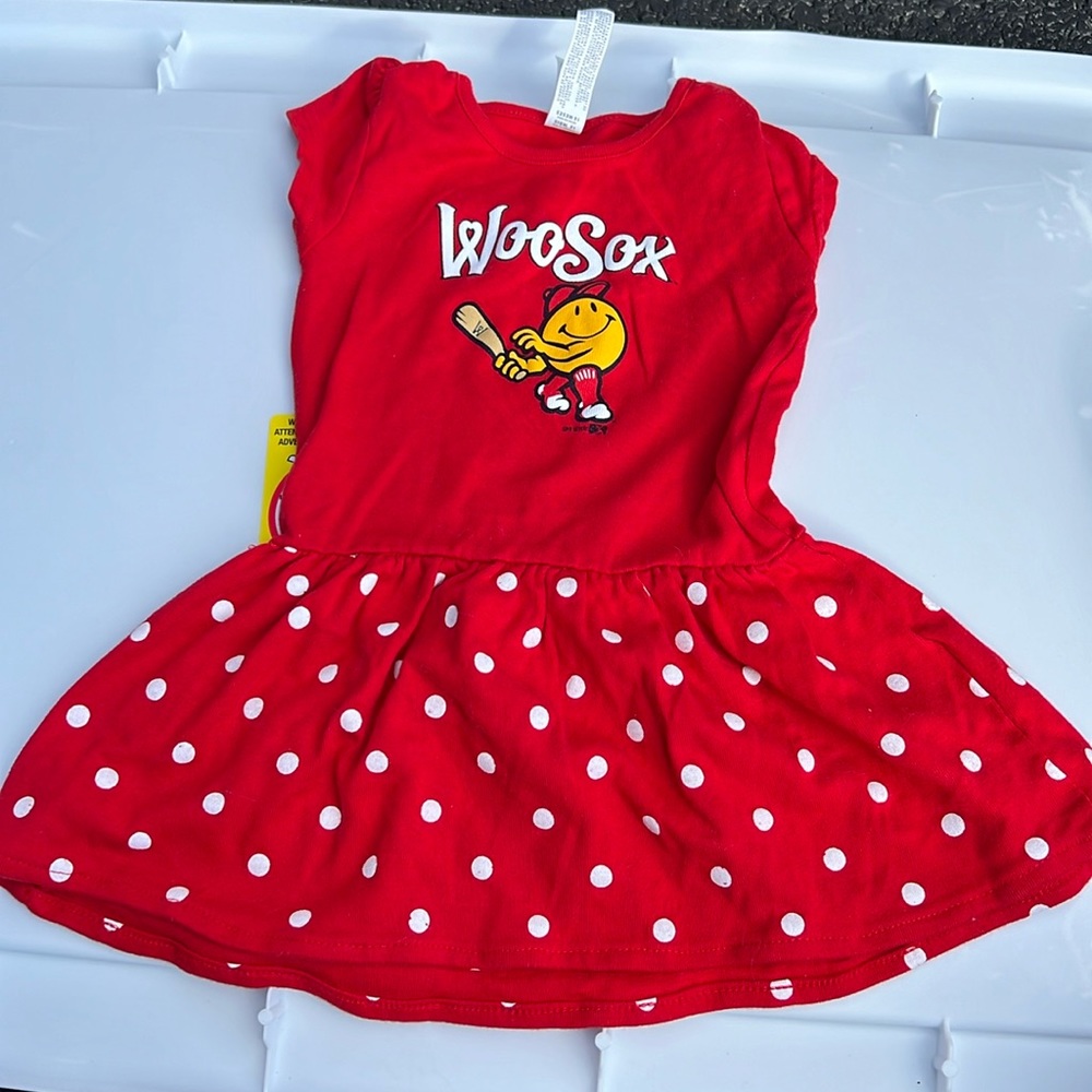 Woosox baby dress